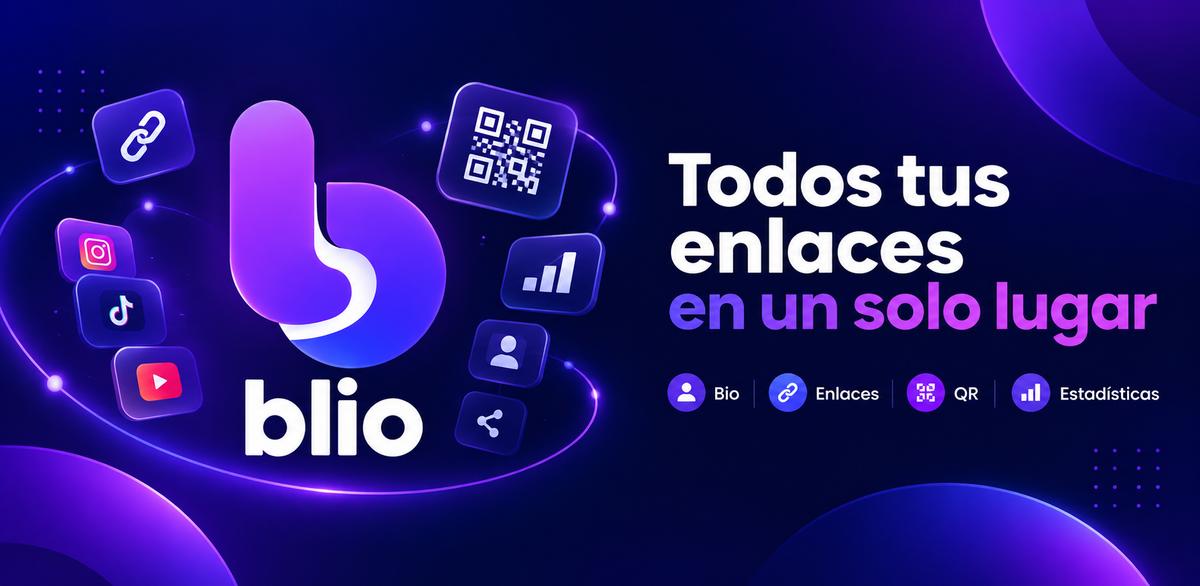 blio — tu bio con enlaces, QR y estadísticas